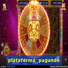 plataforma pagando bonus no cadastro